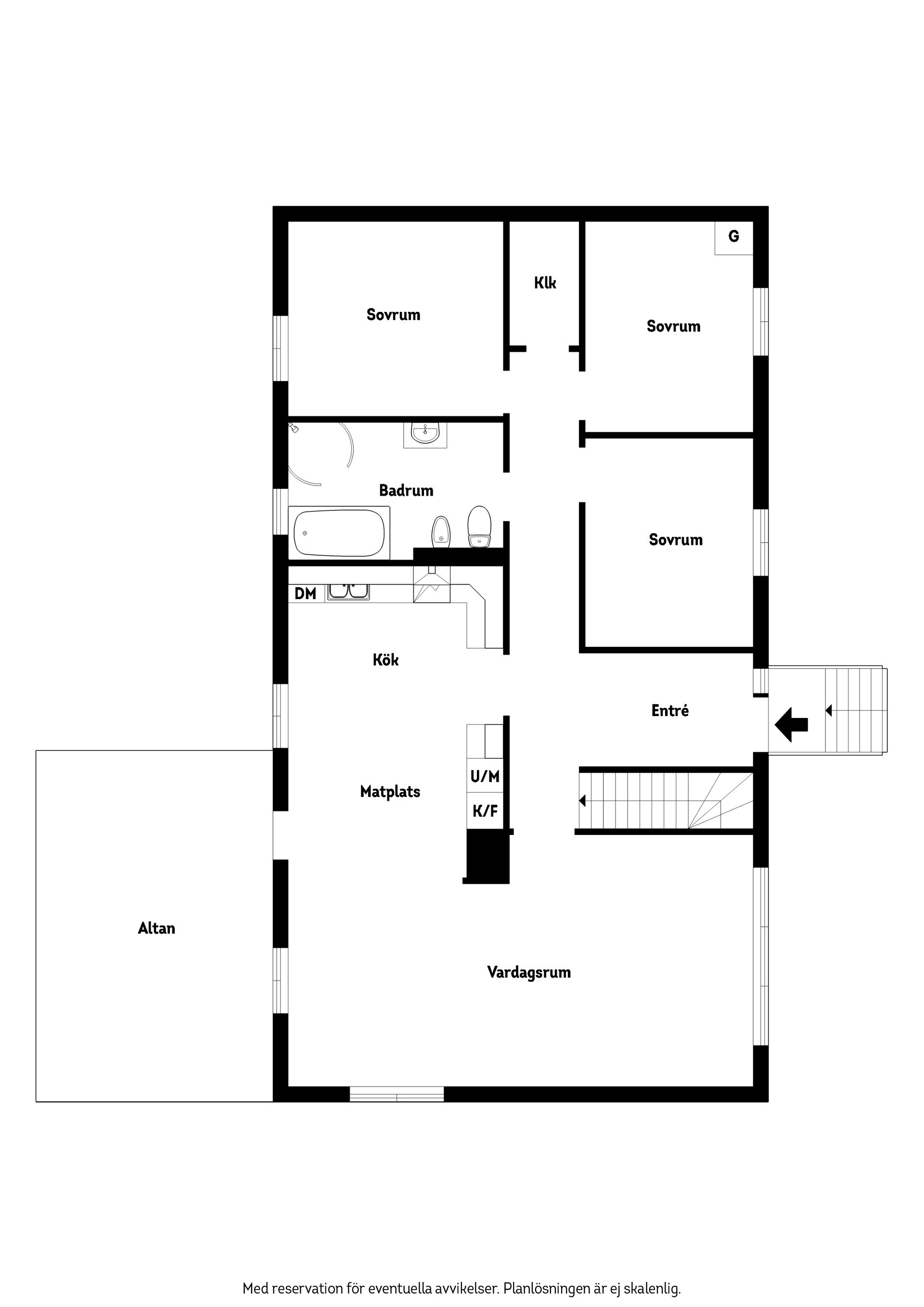 Villa, Korpvägen 4, Helgedal, Kristianstad