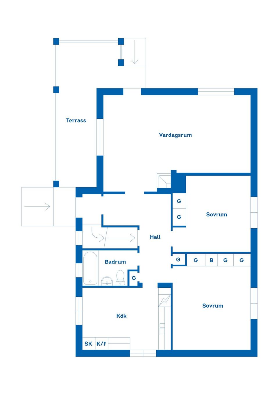 Villa, Idrottsgatan 23, Osby  centralt, Osby
