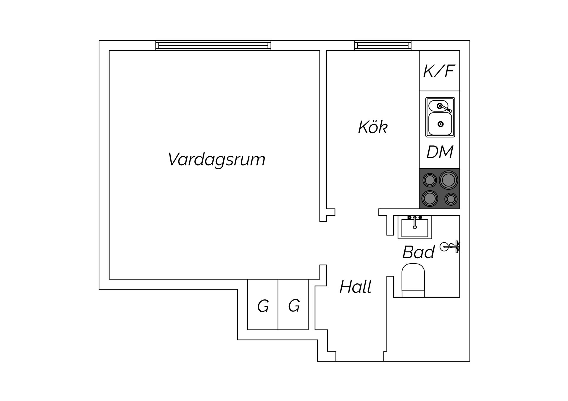 Bostadsrätt, Tvingvägen 28, Telefonplan, Stockholm