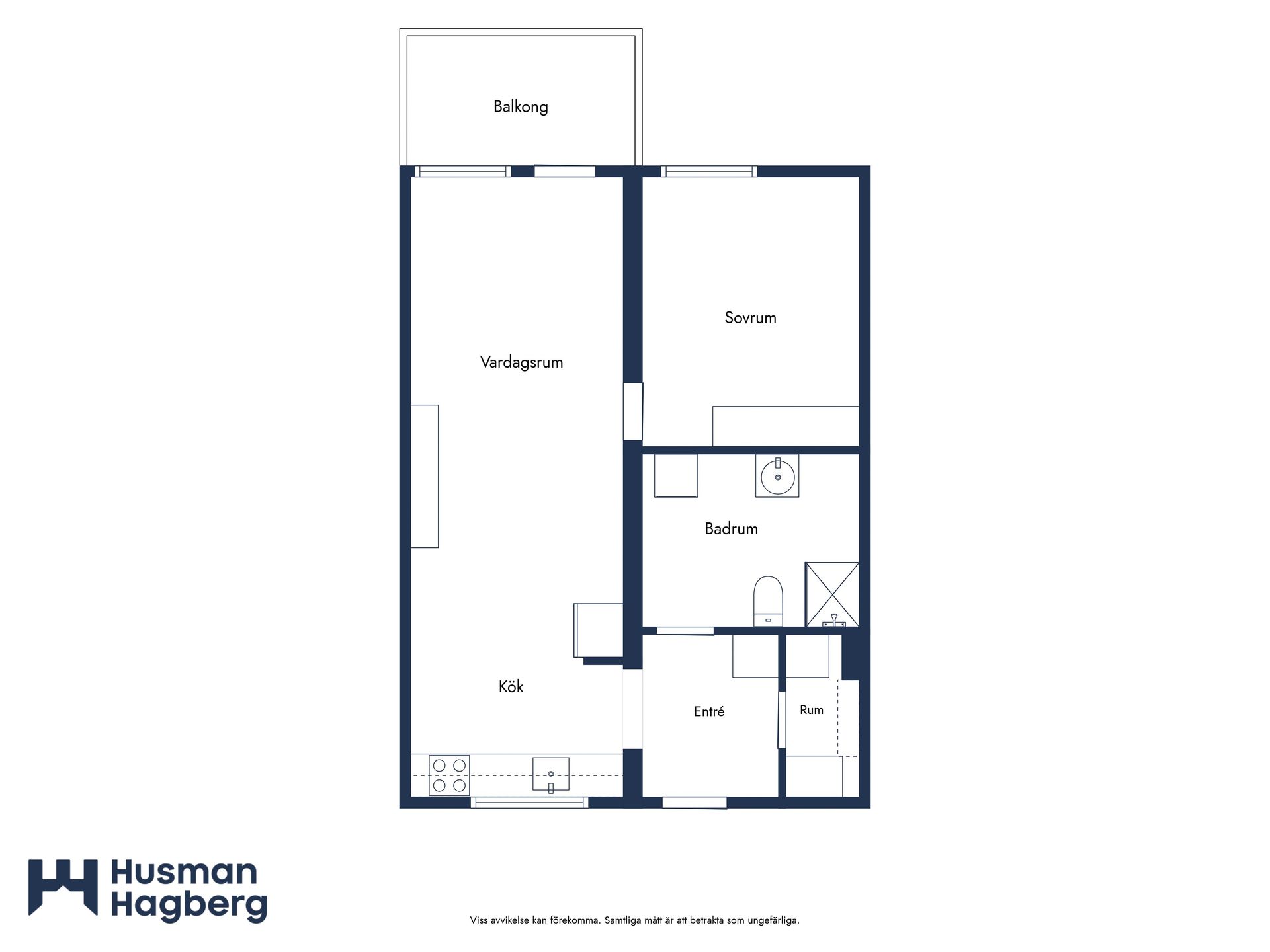 Bostadsrätt, Centrumgatan 19 Lgh 1305, Kvissleby, Sundsvall