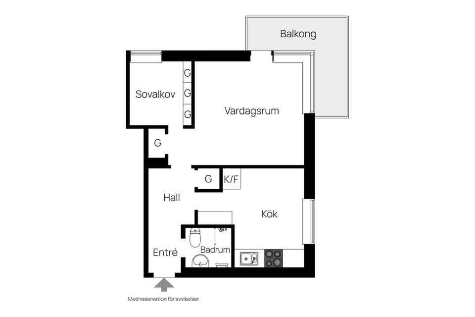 Bostadsrätt, Döbelnsgatan 7, Nedre Norrmalm / Centrum, Borås