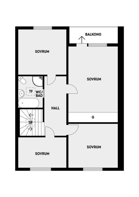 Villa, Radhus, Cypressvägen 52, Enebyberg, Danderyd