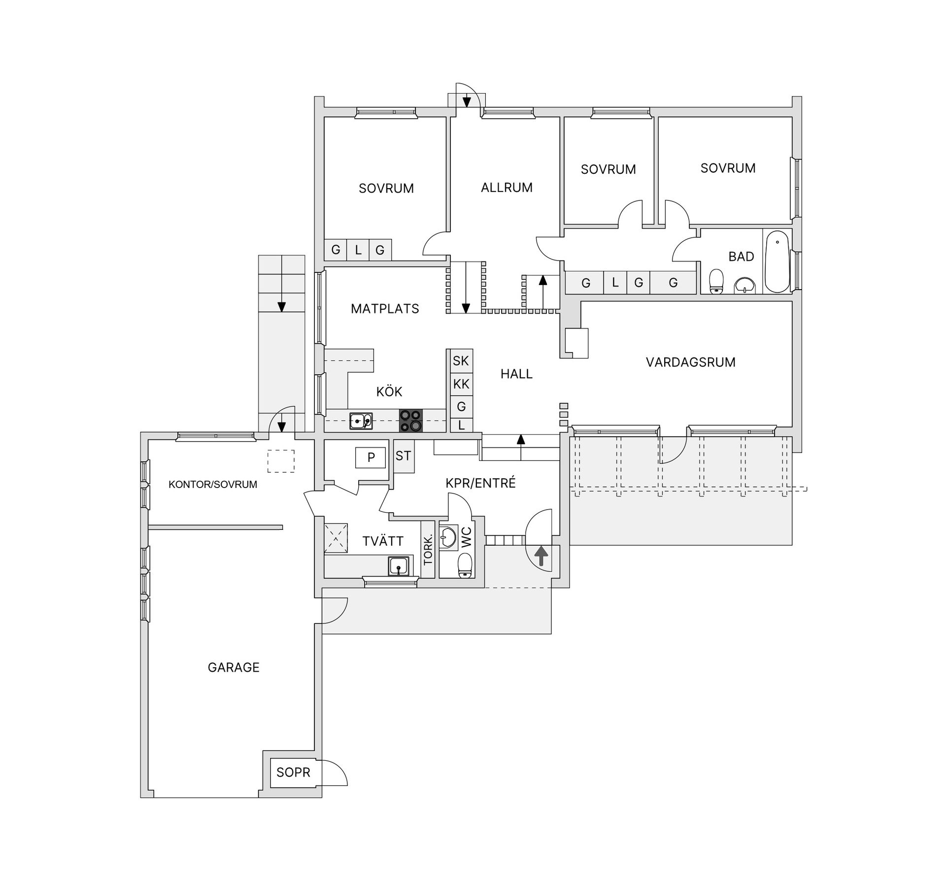 Villa, Körsbärsvägen 10, Fårdala, Tyresö
