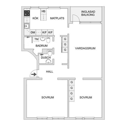 Bostadsrätt, Njupkärrsvägen 44, Tyresö Centrum, Tyresö