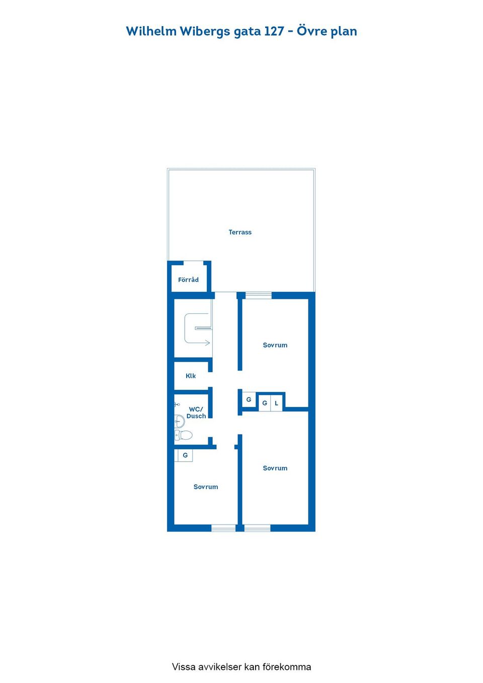 Villa, Radhus, Wilhelm Wibergs gata 127, Klockaretorpet, Norrköping