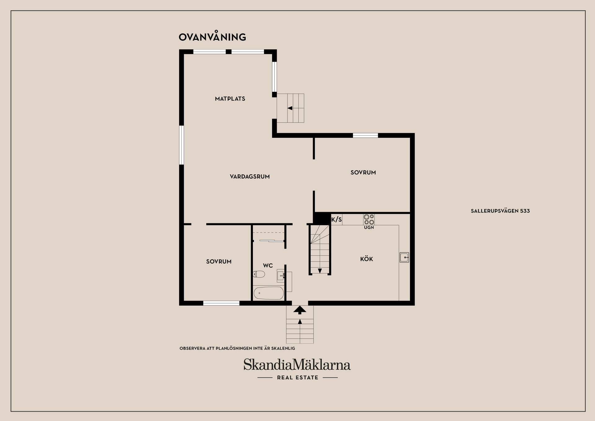 Villa, Sallerupsvägen 533, Husie, Malmö