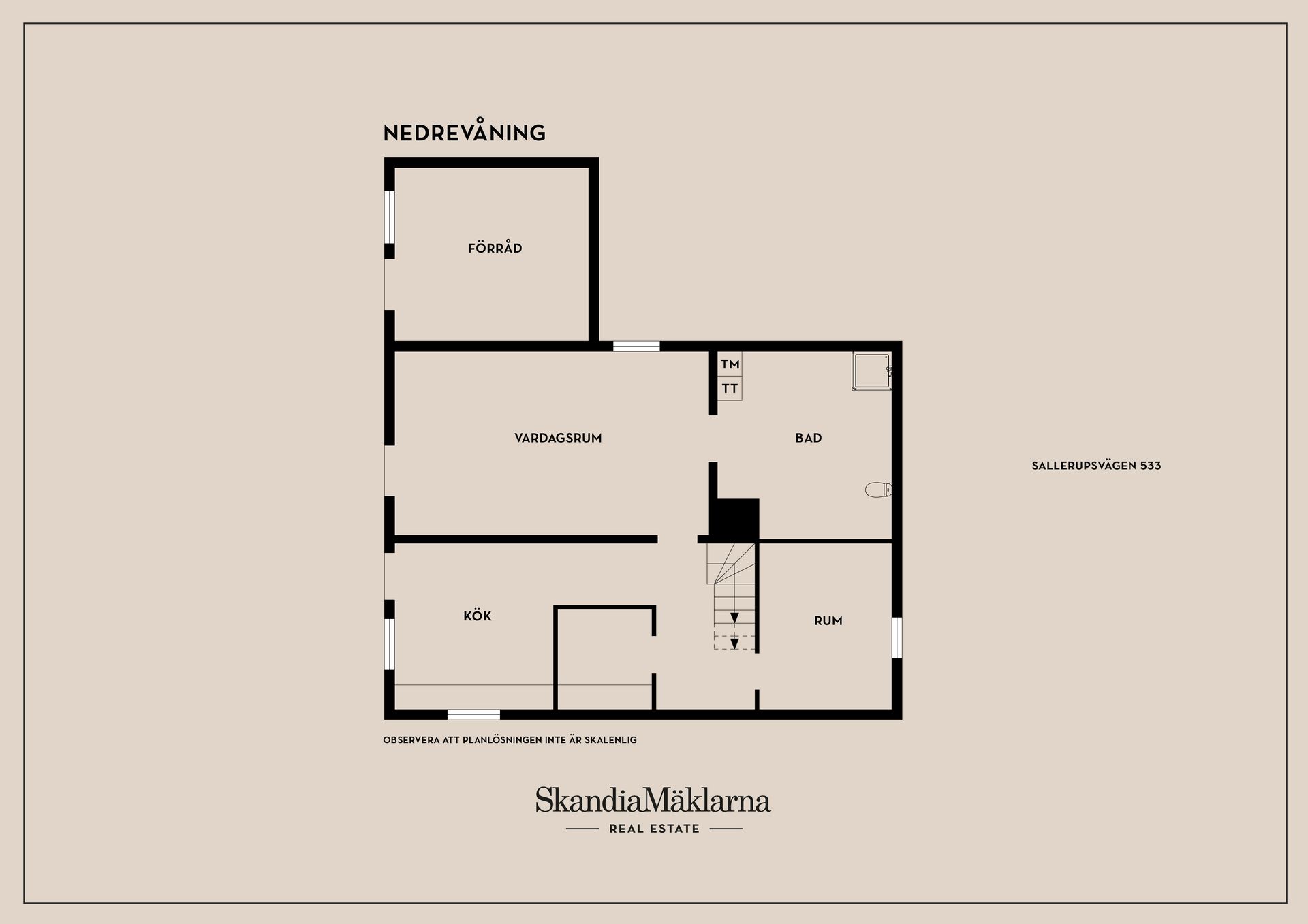 Villa, Sallerupsvägen 533, Husie, Malmö