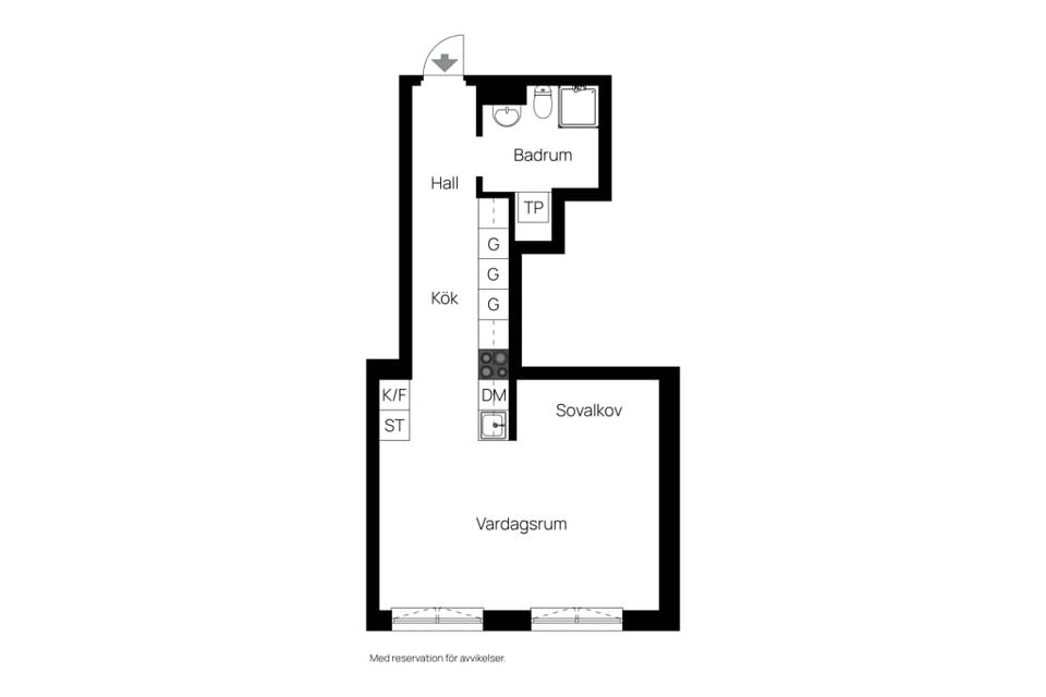 Bostadsrätt, Katarina Bangata 79, Södermalm, Stockholm