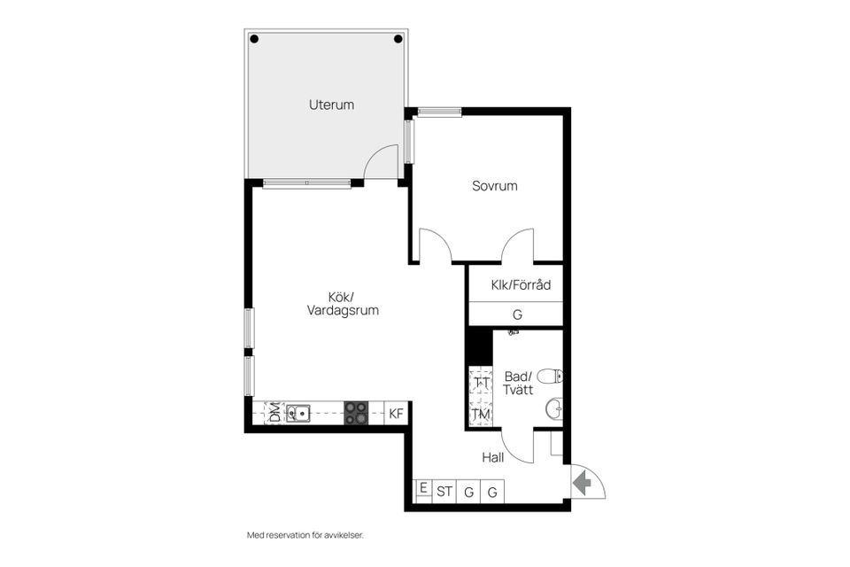 Bostadsrätt, Tallrisvägen 1, Centrum, Upplands-Bro