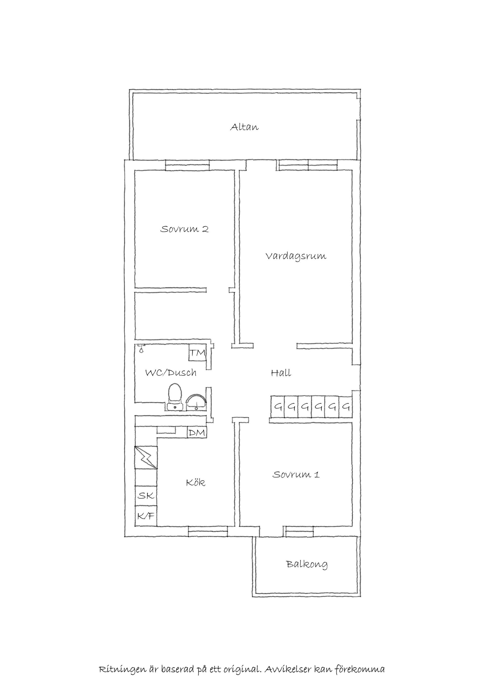 Bostadsrätt, Kummingatan 43B, Årsta, Uppsala