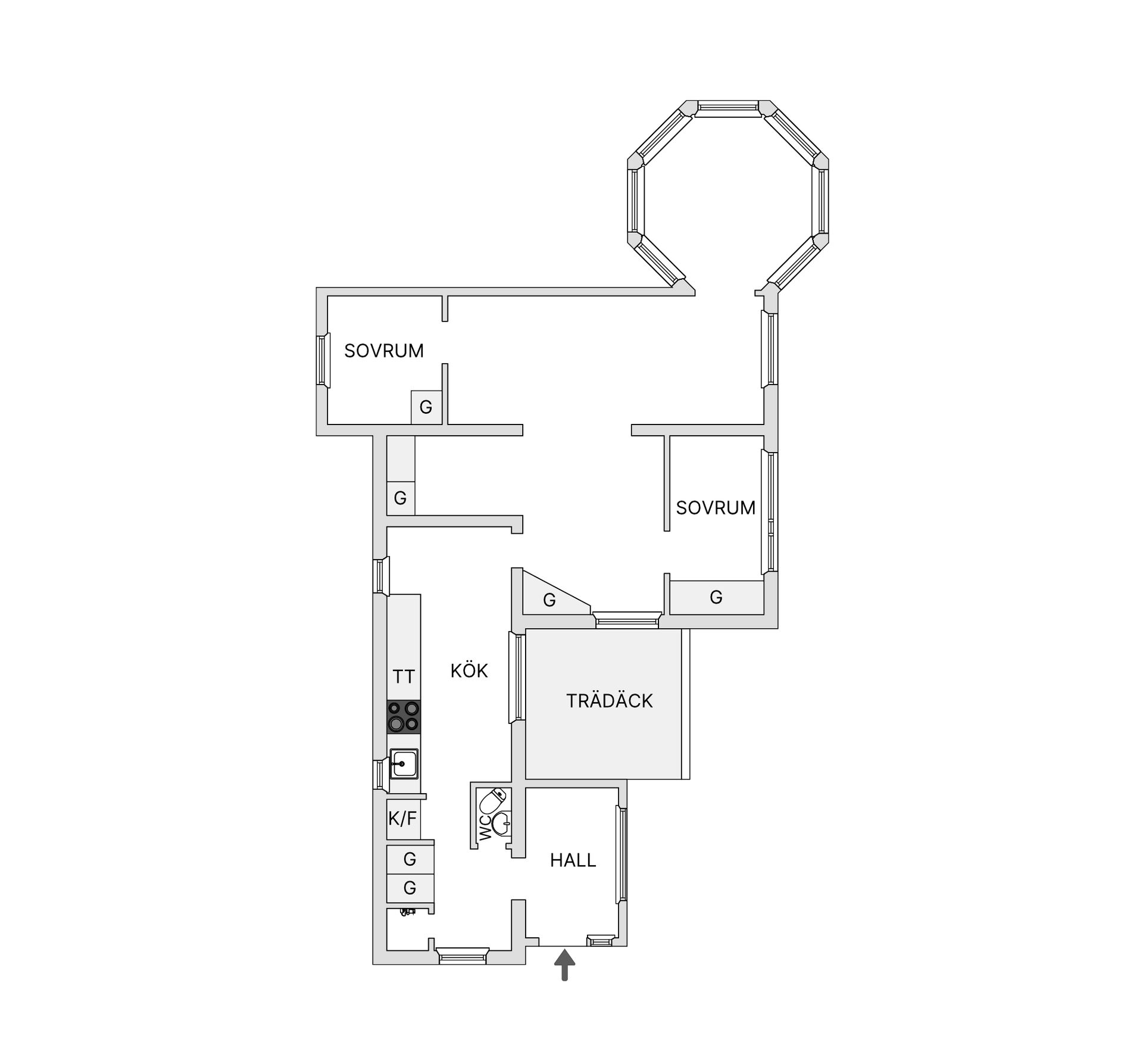 Fritidshus, Öd Östersjön 3, Borås