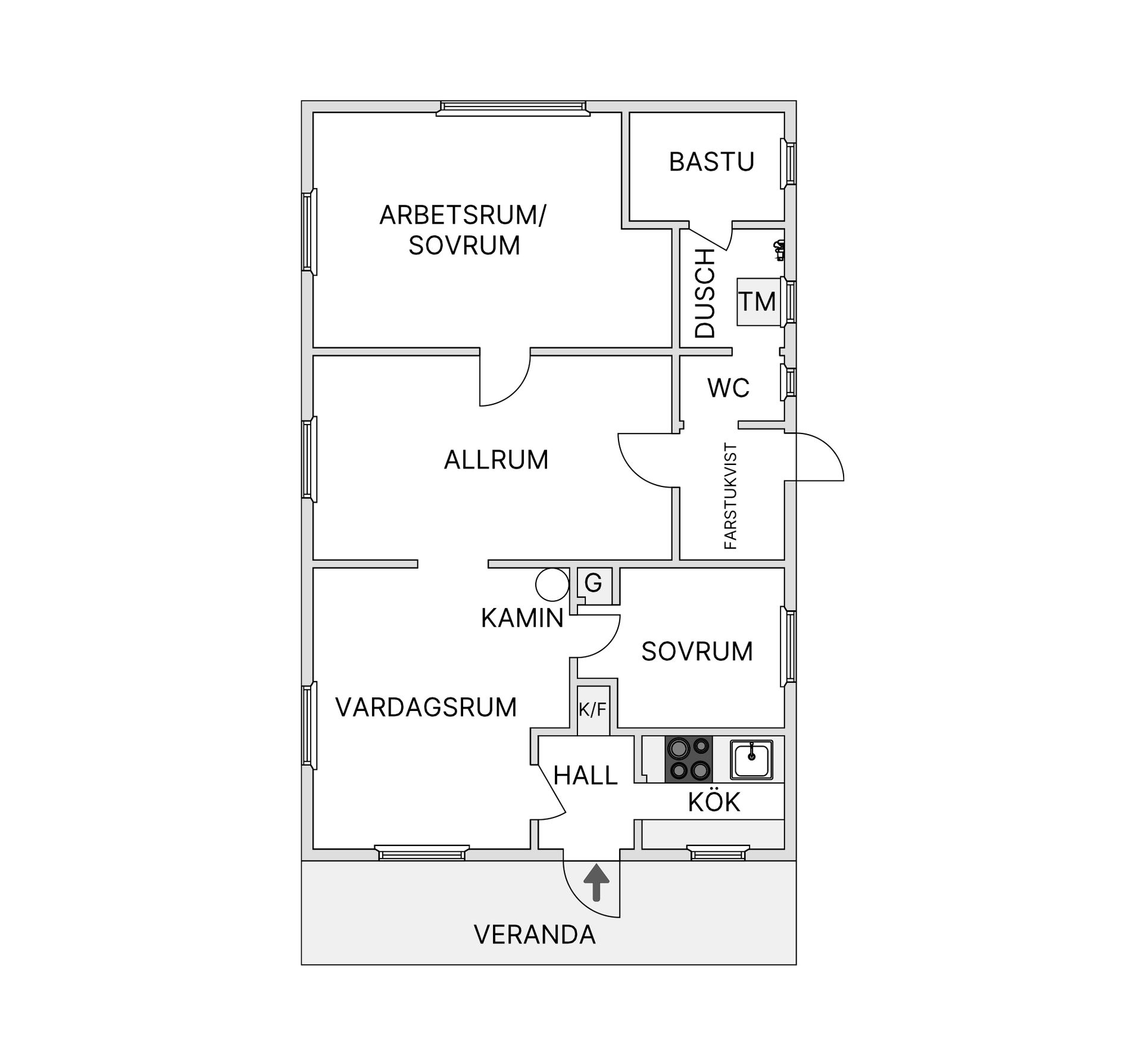Fritidshus, Sunnertorpa Södergård 13, Sunnertorpa, Ljungby