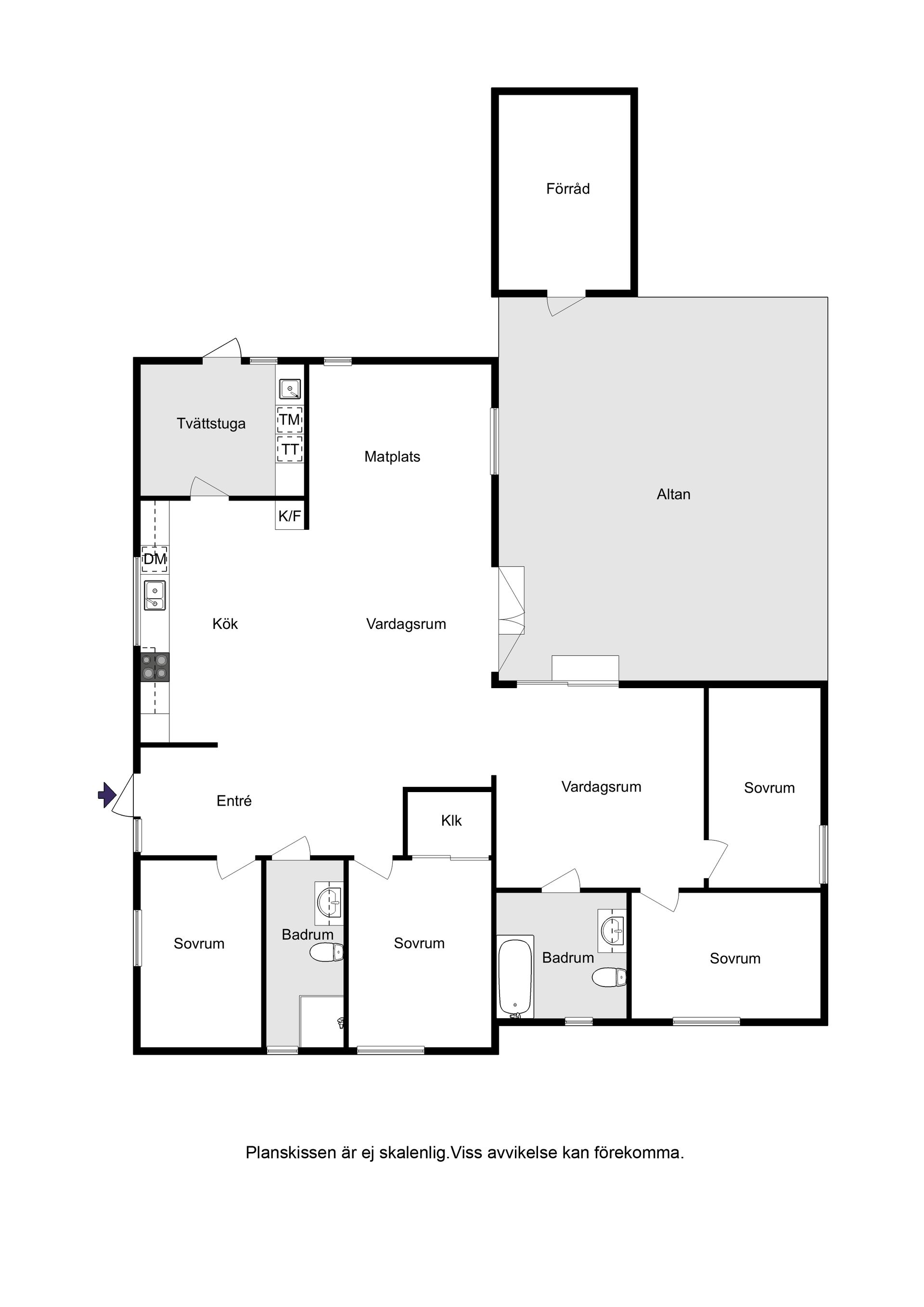 Villa, Himmelkullen 22, Åled, Halmstad