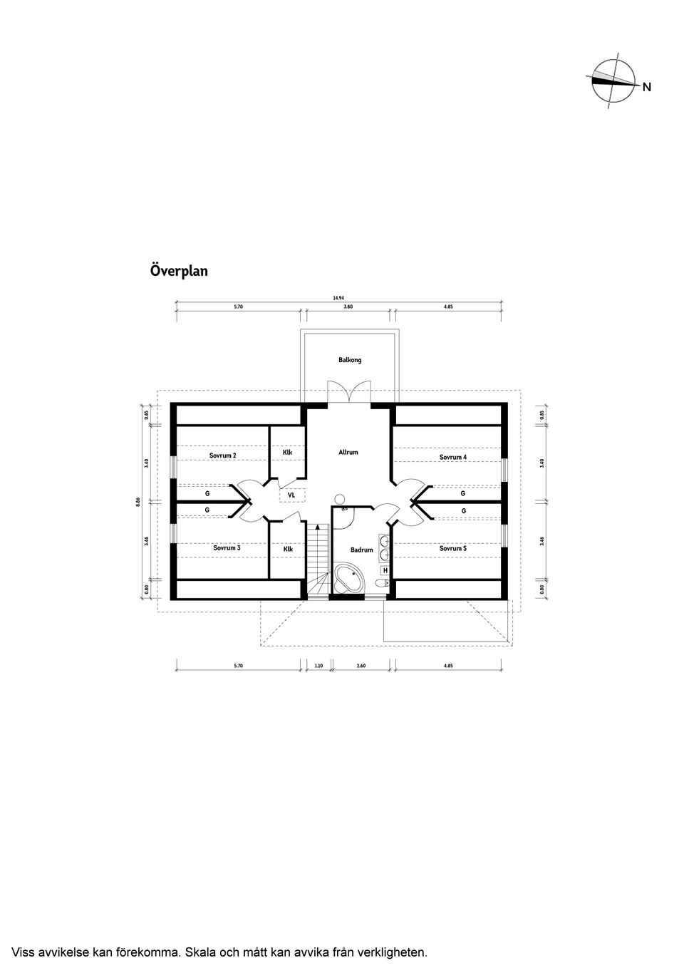 Villa, Övre Lundborgs väg 4, Kungsbacka