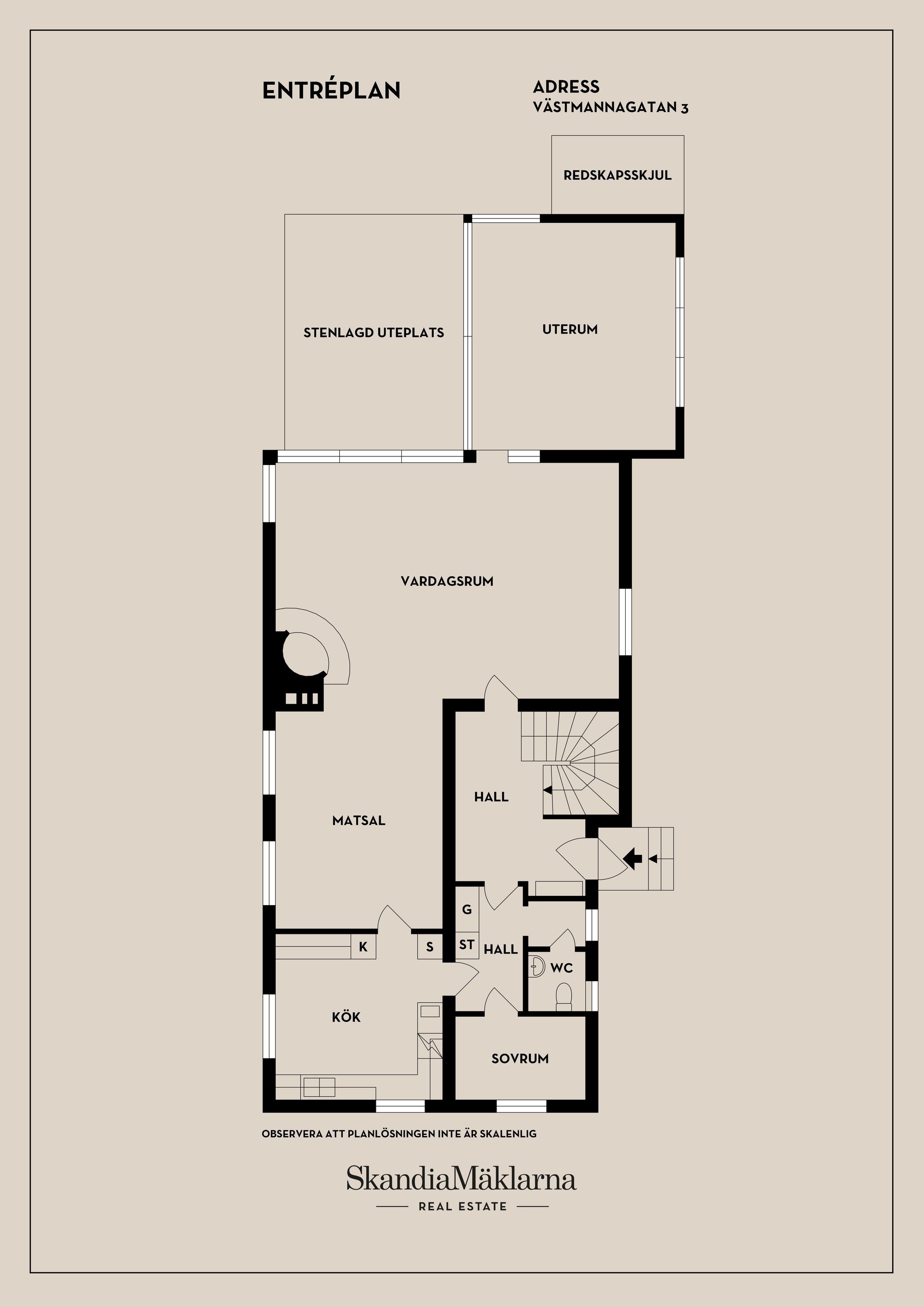 Villa, Västmannagatan 3, Stallhagen, Västerås