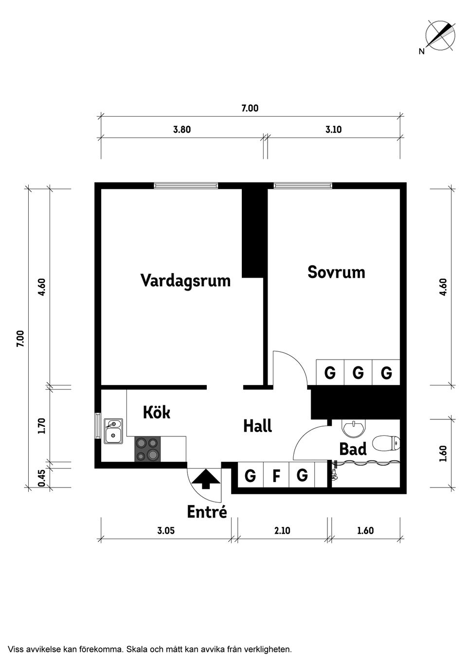 Bostadsrätt, Bangatan 29, Mariero, Vänersborg