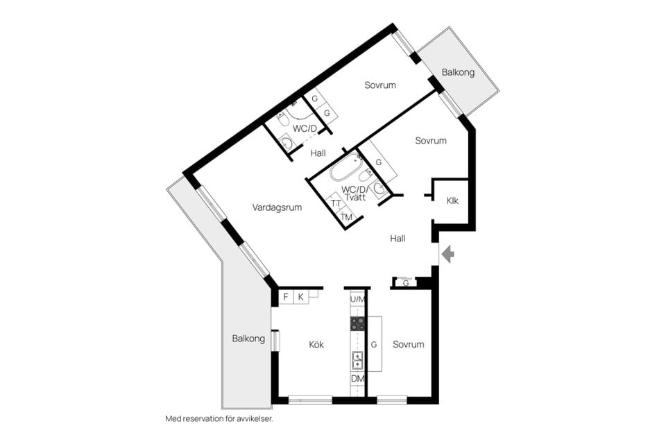 Bostadsrätt, Siktargatan 22, Industristaden/Kungsängen, Uppsala