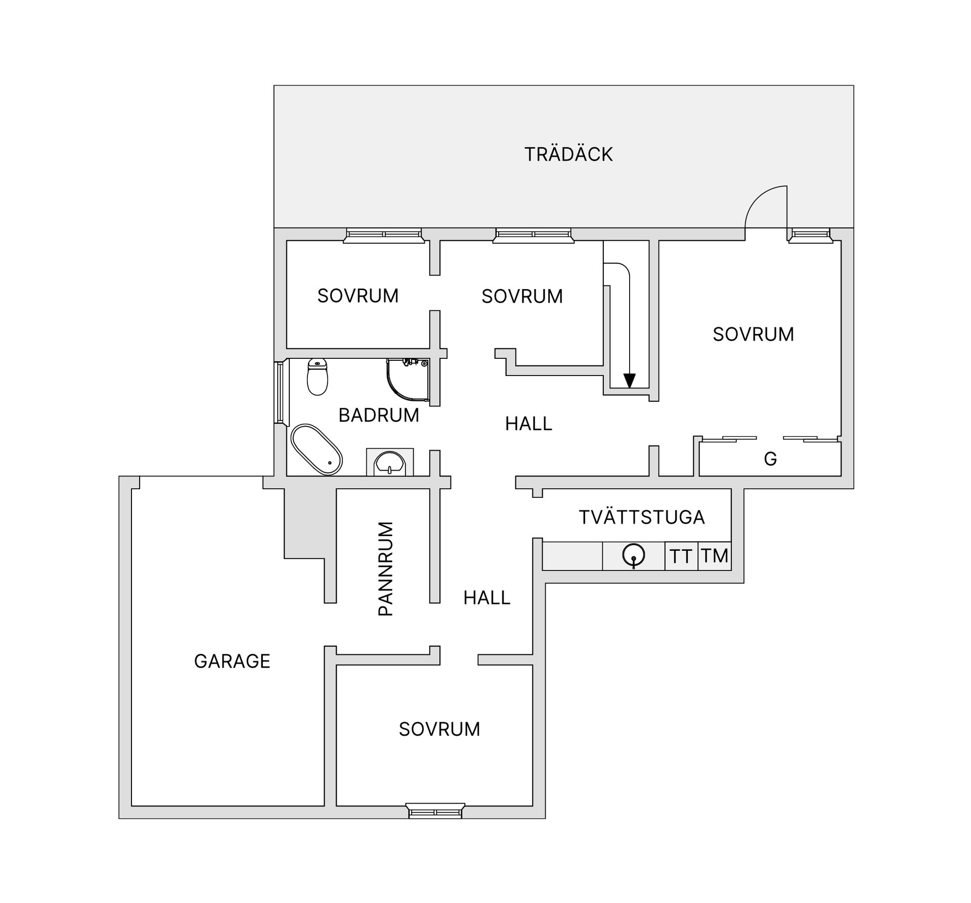 Villa, Textilgatan 7A, Taberg, Jönköping