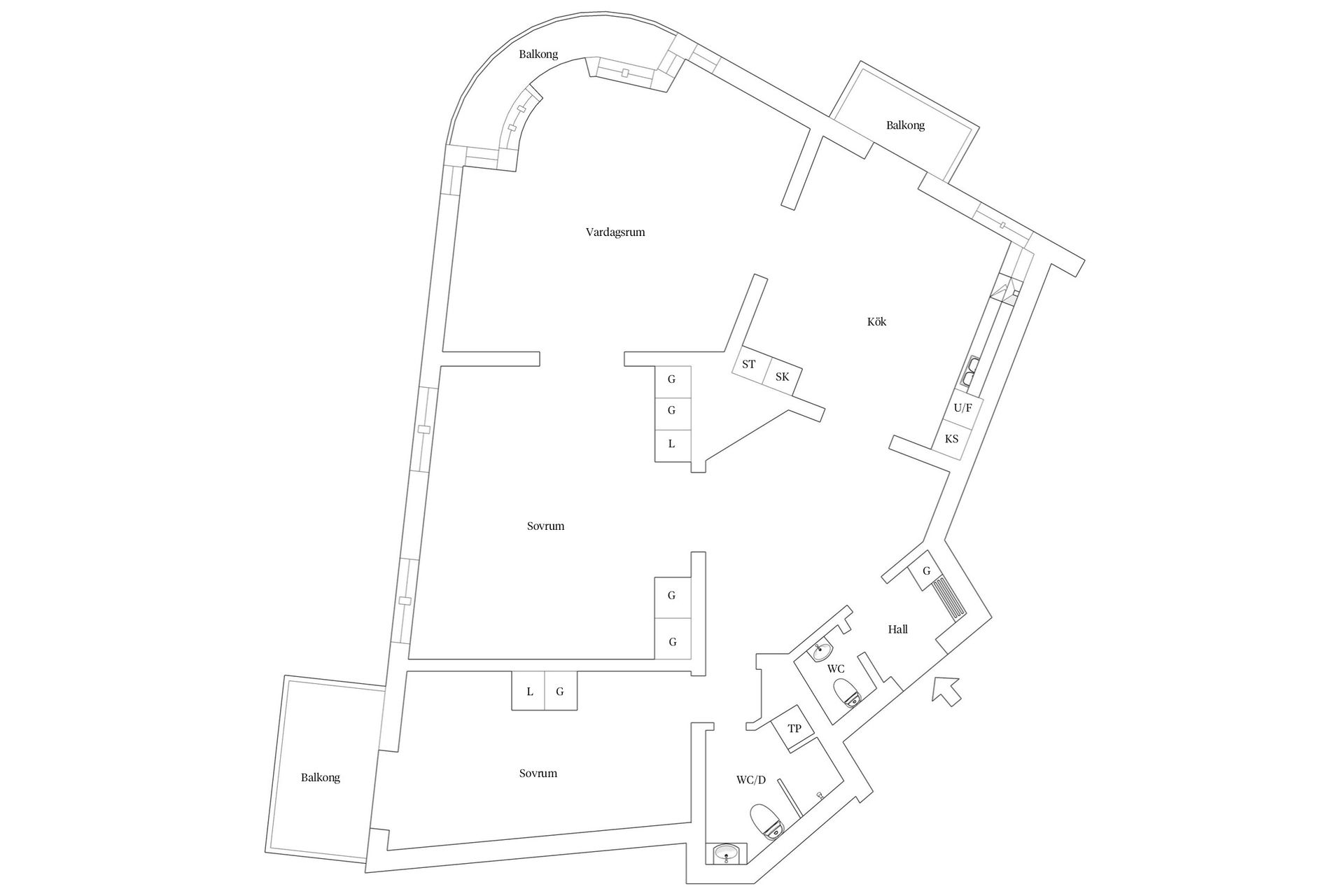 Bostadsrätt, Tågagatan 31, Tågaborg, Helsingborg