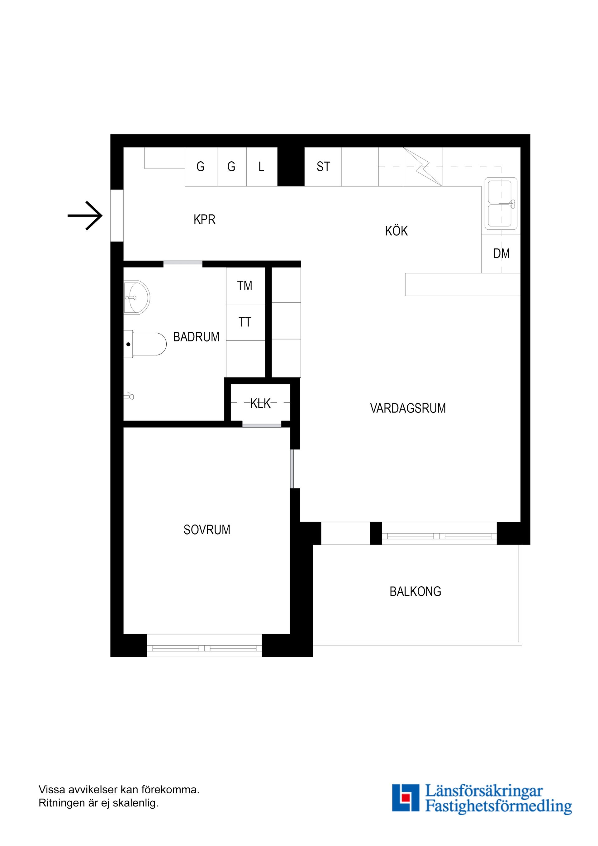 Bostadsrätt, Fridensborgsvägen 18, Järvastaden, Solna