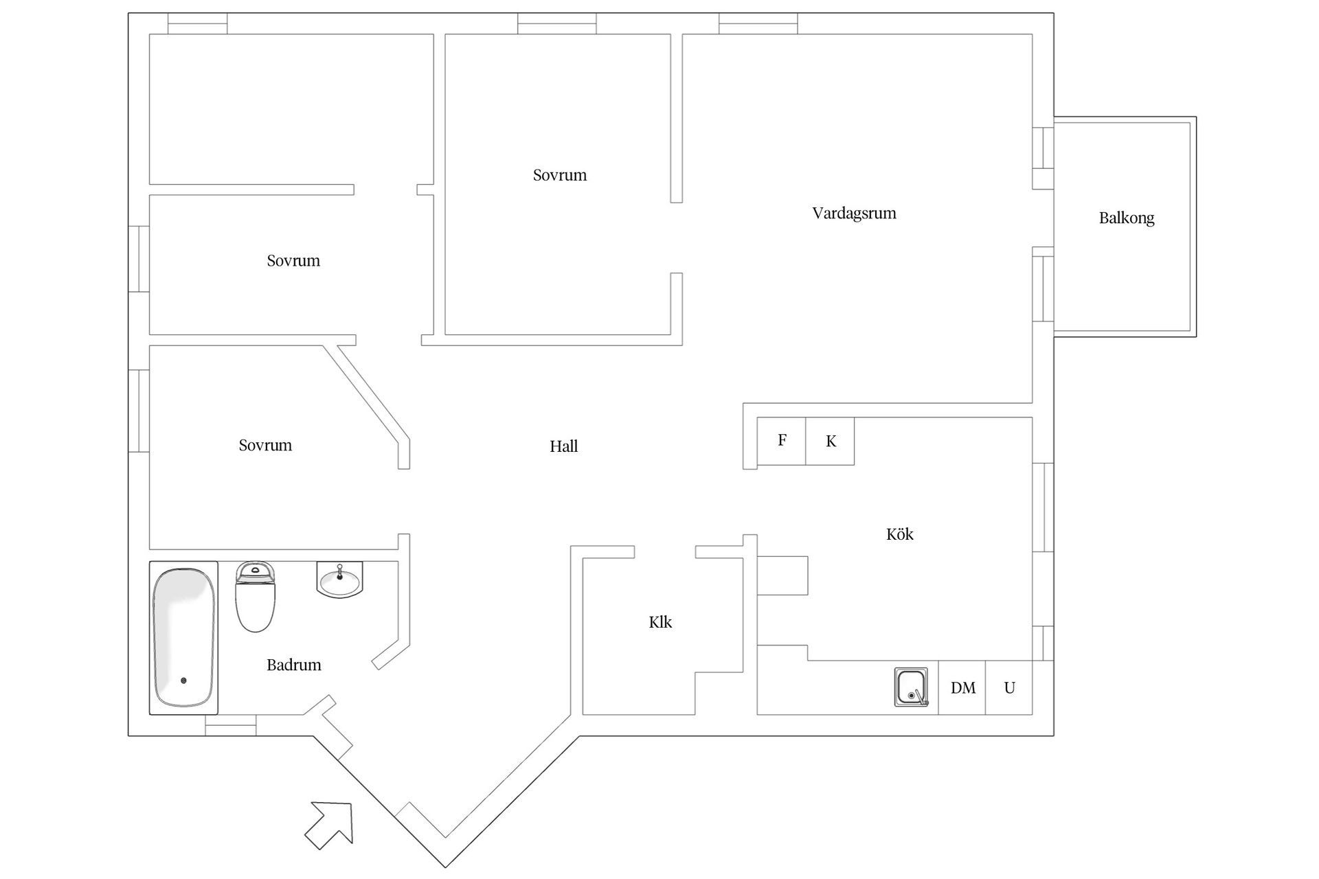 Bostadsrätt, Bruksparken 4, Hököpinge, Vellinge