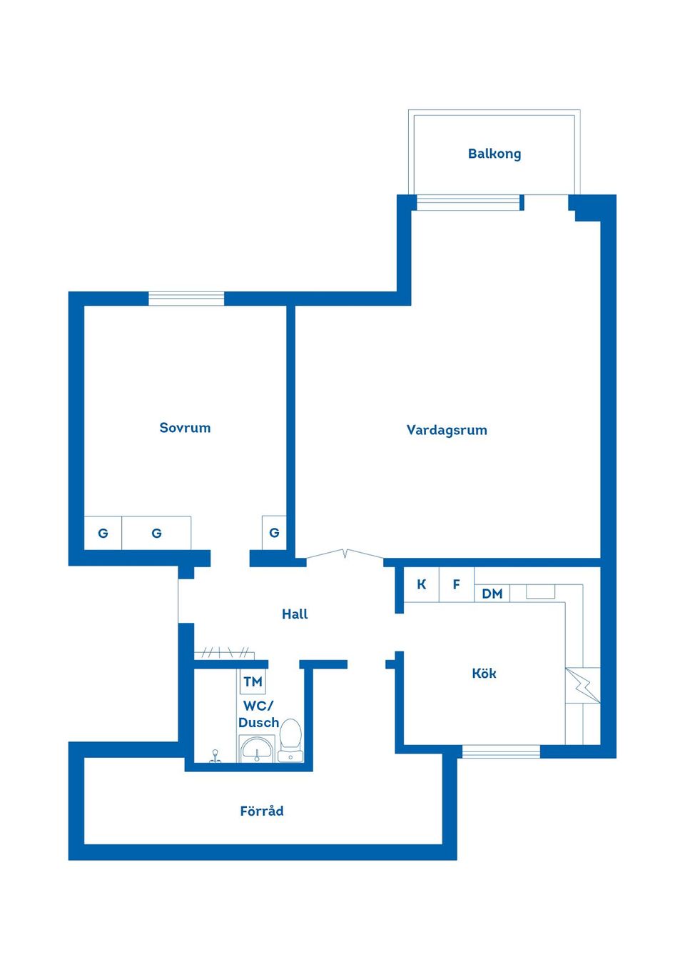 Bostadsrätt, Hjälmgatan 14, Tidaholm