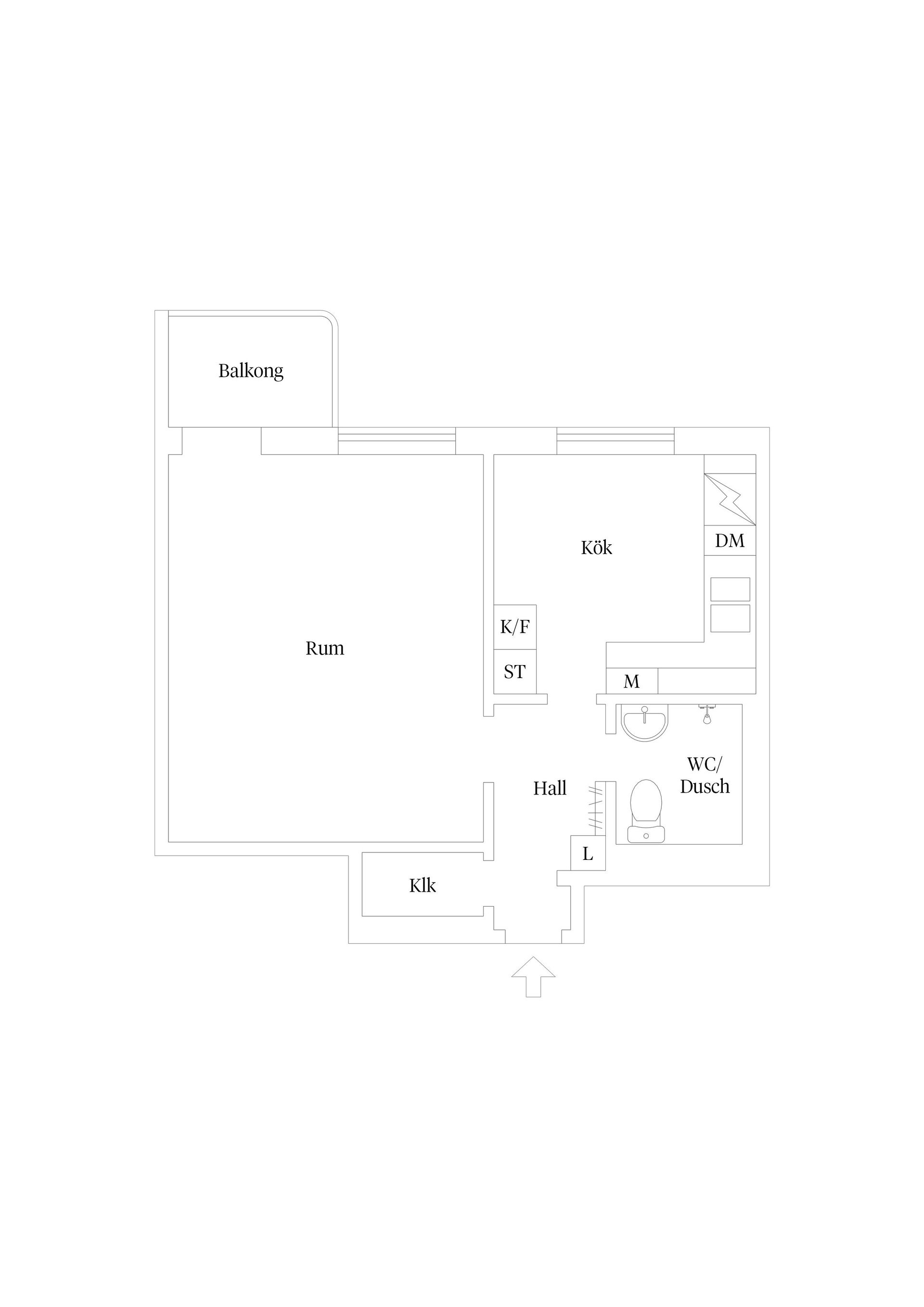 Bostadsrätt, S:t Olofsgatan 41B, Höganäs, Uppsala