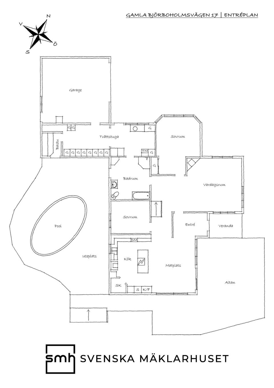 Villa, Gamla Björboholmsvägen 17, Gråbo, Lerum