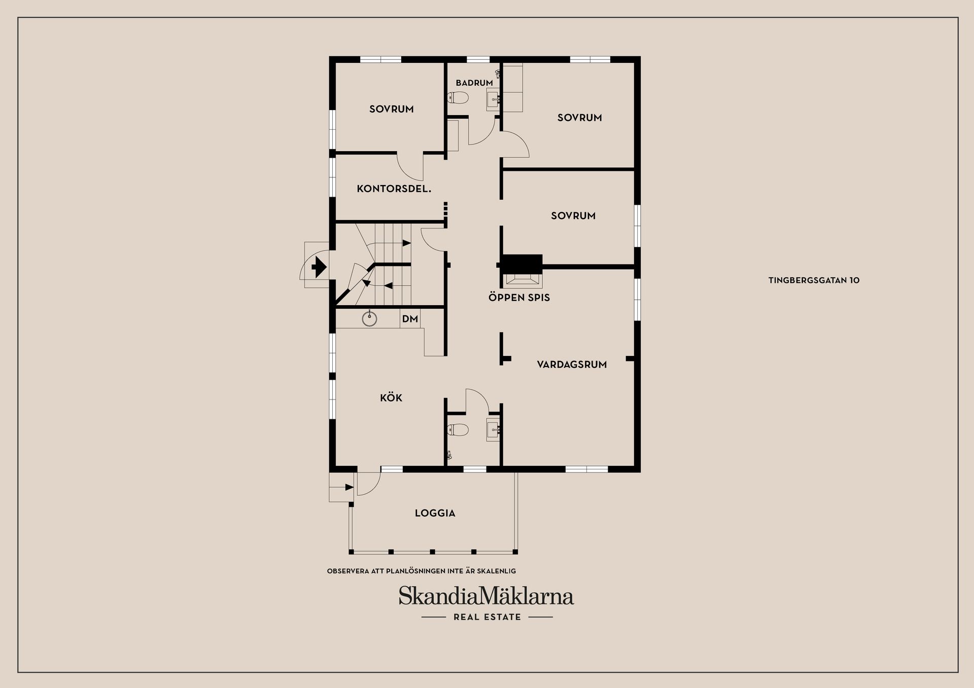 Villa, Tingbergsgatan 10, Karlstad