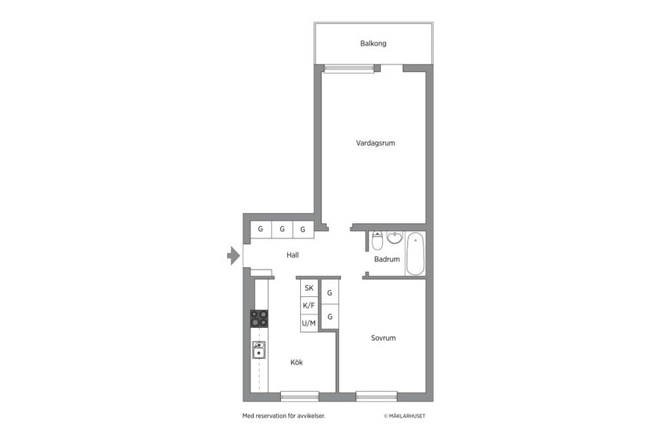 Bostadsrätt, Torkelsgatan 24 B, Höganäs, Uppsala