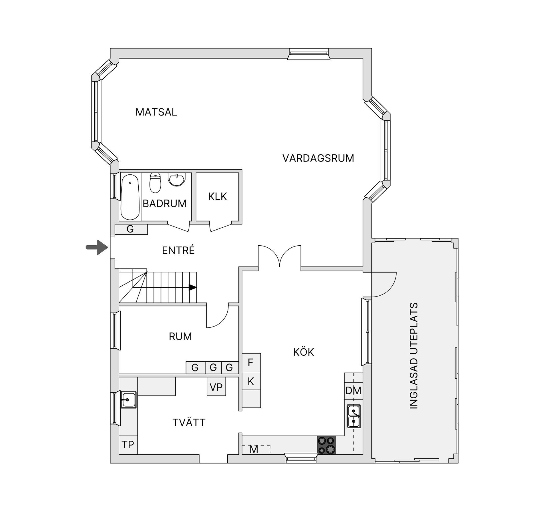 Villa, Fnyskvägen 4, Öringe, Tyresö