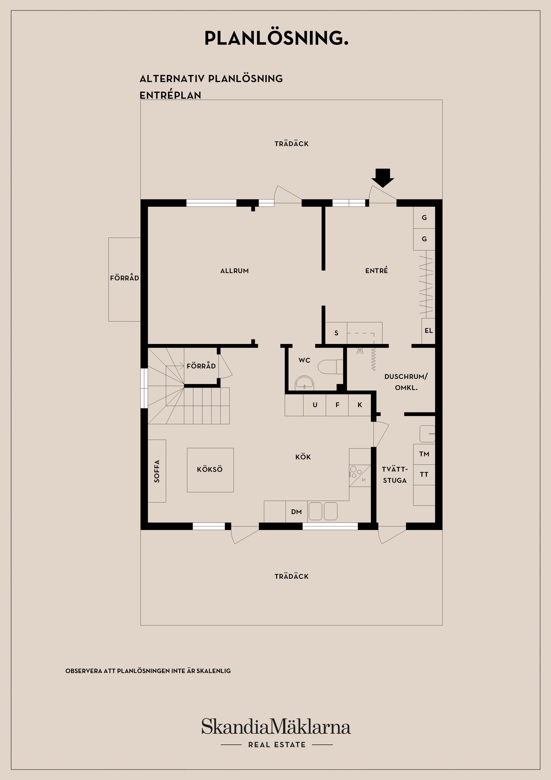 Radhus, Älvkvarnsvägen 58, Solhem, Stockholm