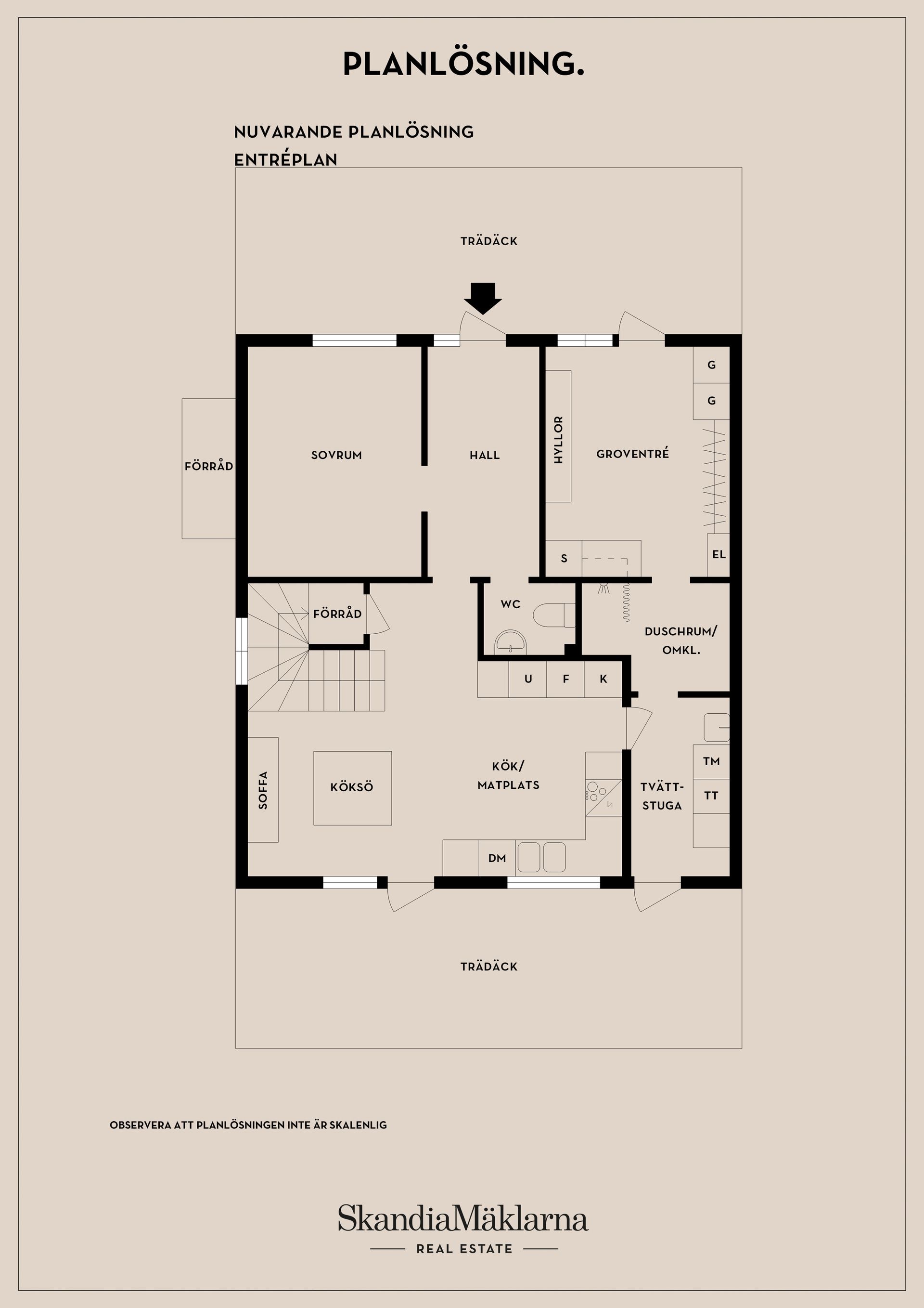 Radhus, Älvkvarnsvägen 58, Solhem, Stockholm