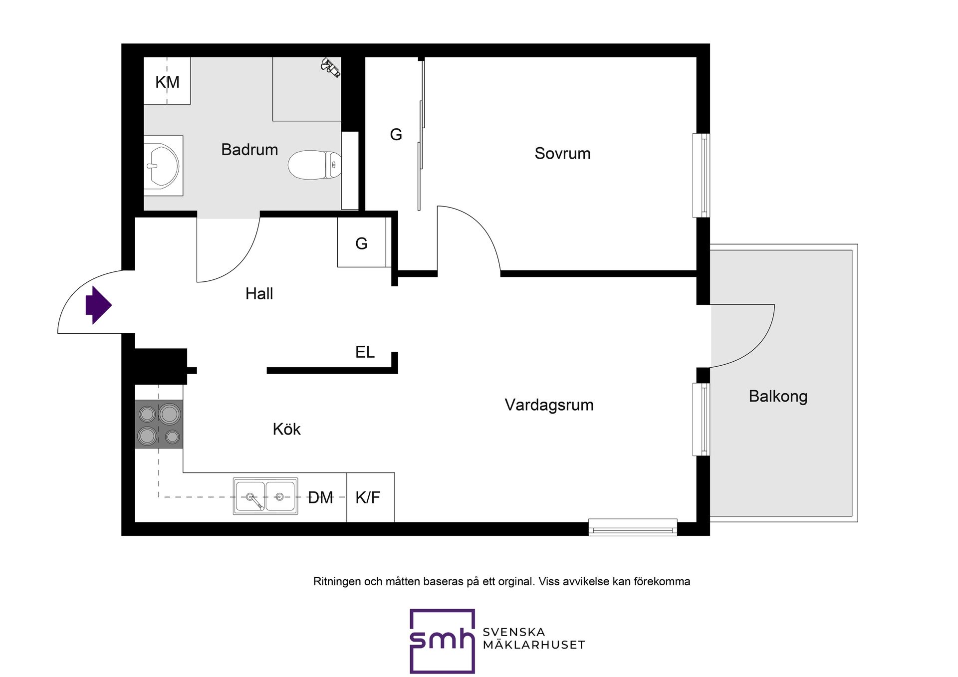Bostadsrätt, Klas klättermus gata 3, 5tr., Bromma / Annedal, Stockholm
