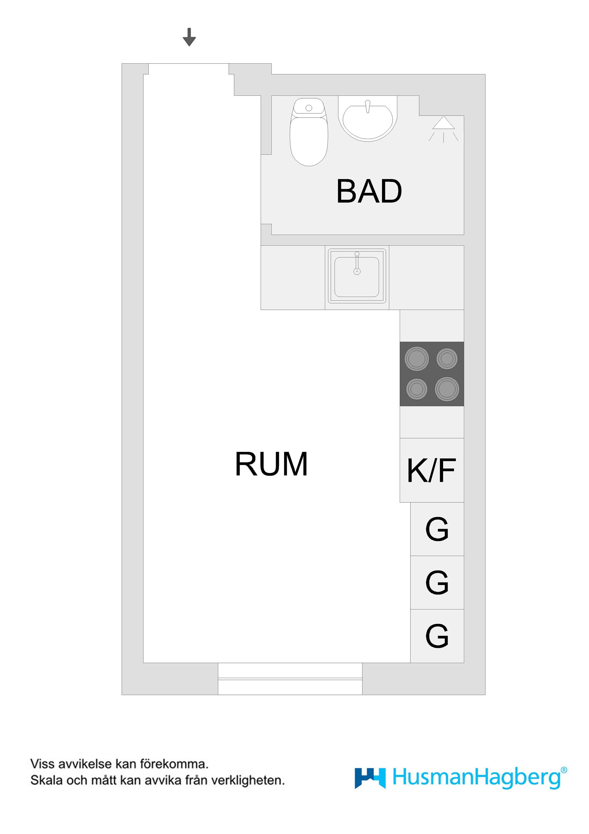 Bostadsrätt, Döbelns plan 1, Väst På Stan, Umeå