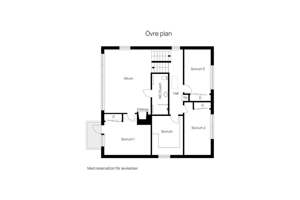 Villa, Badparksvägen 18, Gribbylund, Täby