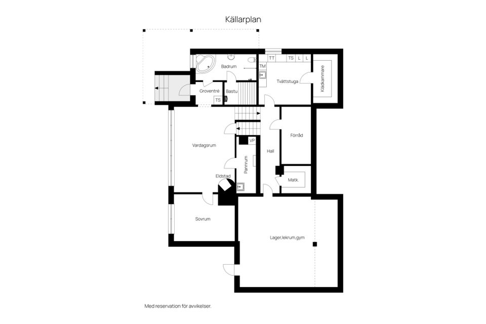 Villa, Badparksvägen 18, Gribbylund, Täby