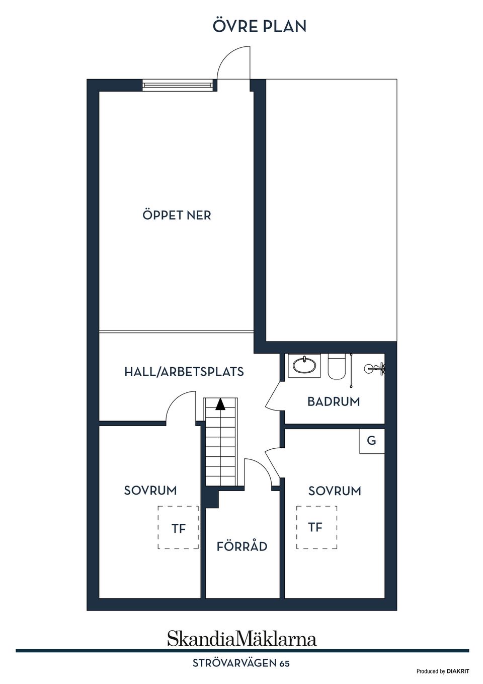 Radhus, Strövarvägen 65, Riksten, Botkyrka
