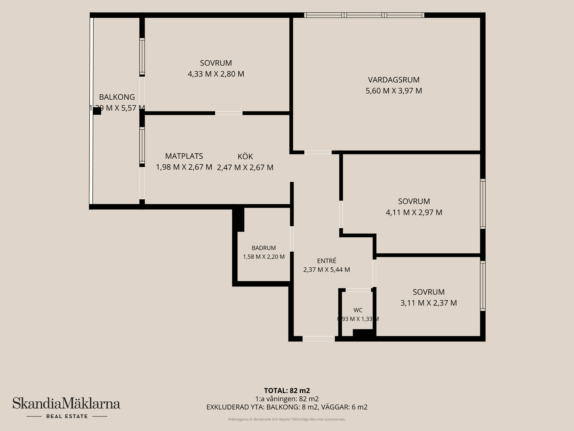 Bostadsrätt, Näsbychaussén 49, Näsby, Kristianstad