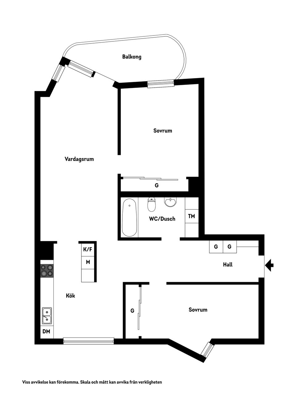 Bostadsrätt, PRIMUSGATAN 54, 4tr, Kungsholmen - Lilla Essingen, Stockholm