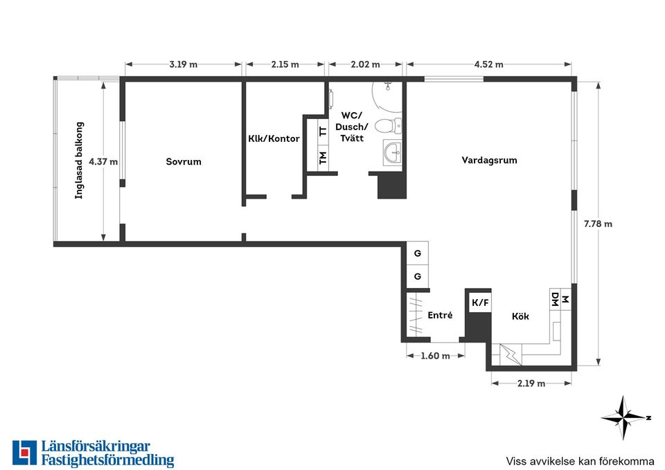 Bostadsrätt, Fyrklöversgatan 13, Centrala Hisingen, Göteborg