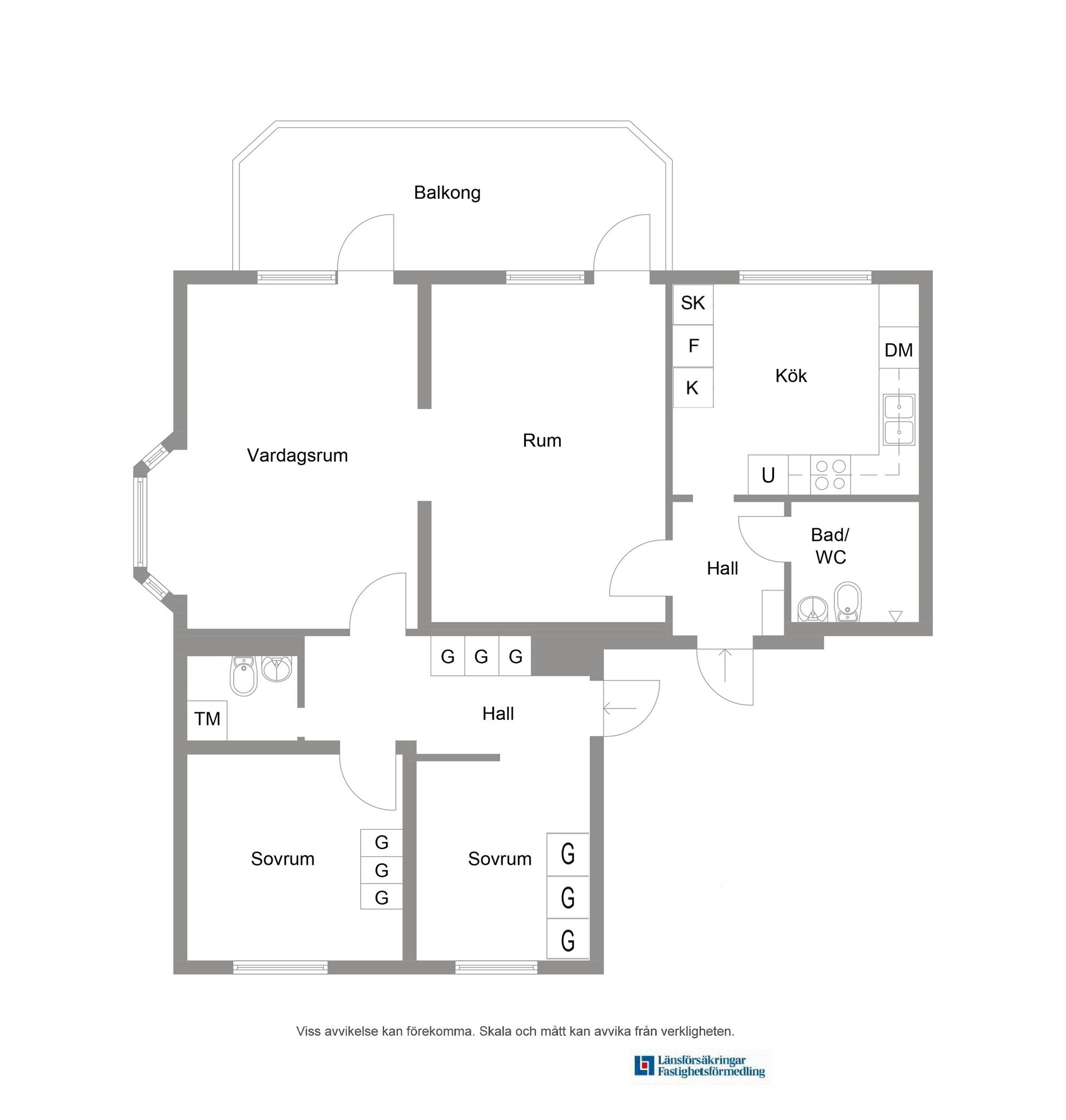 Bostadsrätt, Haga parkgata 9A, Haga, Västerås