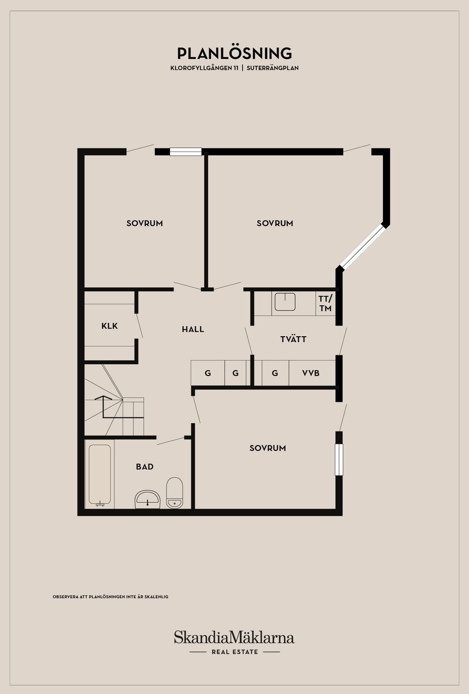Radhus, Klorofyllgången 11, Åkeshall, Ystad