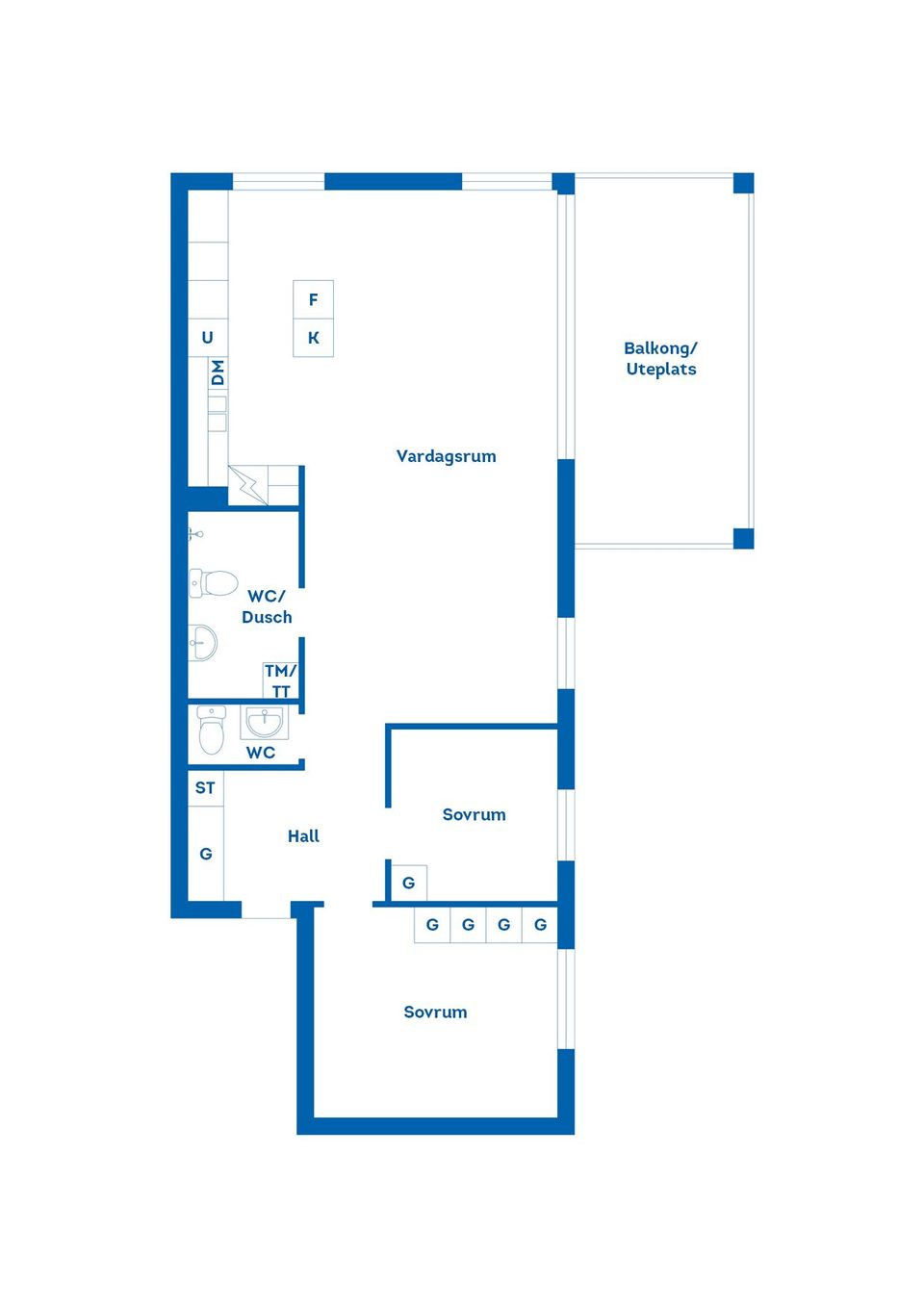 Bostadsrätt, Sågaregränd 10, Ekudden, Mariestad