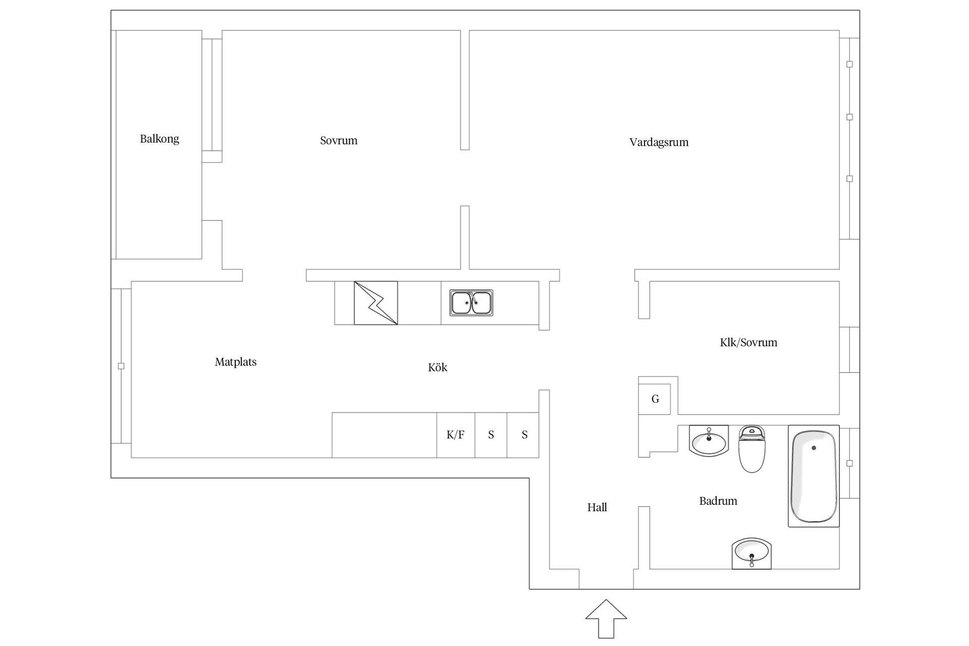 Bostadsrätt, Henriksdalsringen 3, 7 tr, Henriksdalsringen, Nacka