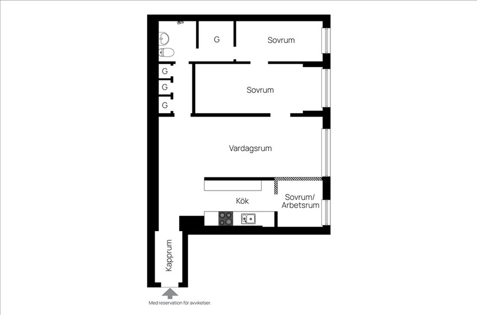 Bostadsrätt, Levertinsgatan 3, Kungsholmen -  Kristineberg, Stockholm