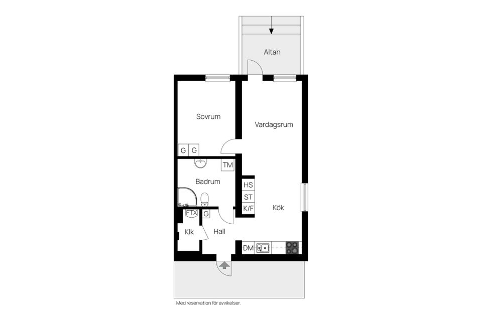 Bostadsrätt, Solvändan 10, Gröndal, Oskarshamn