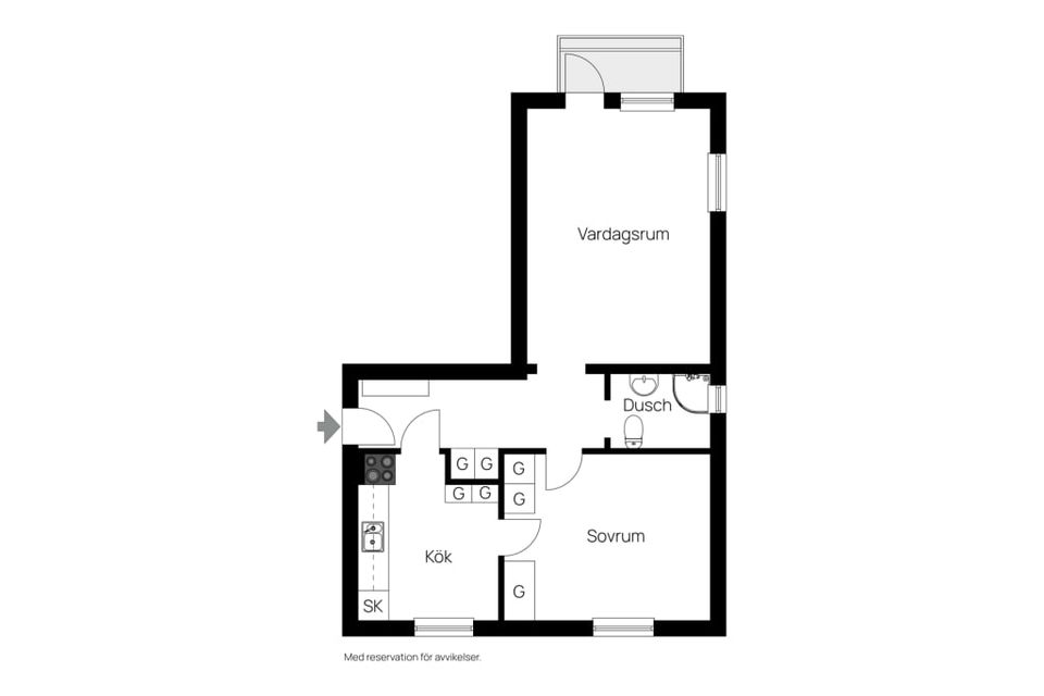 Bostadsrätt, Torget 3, Trelleborg