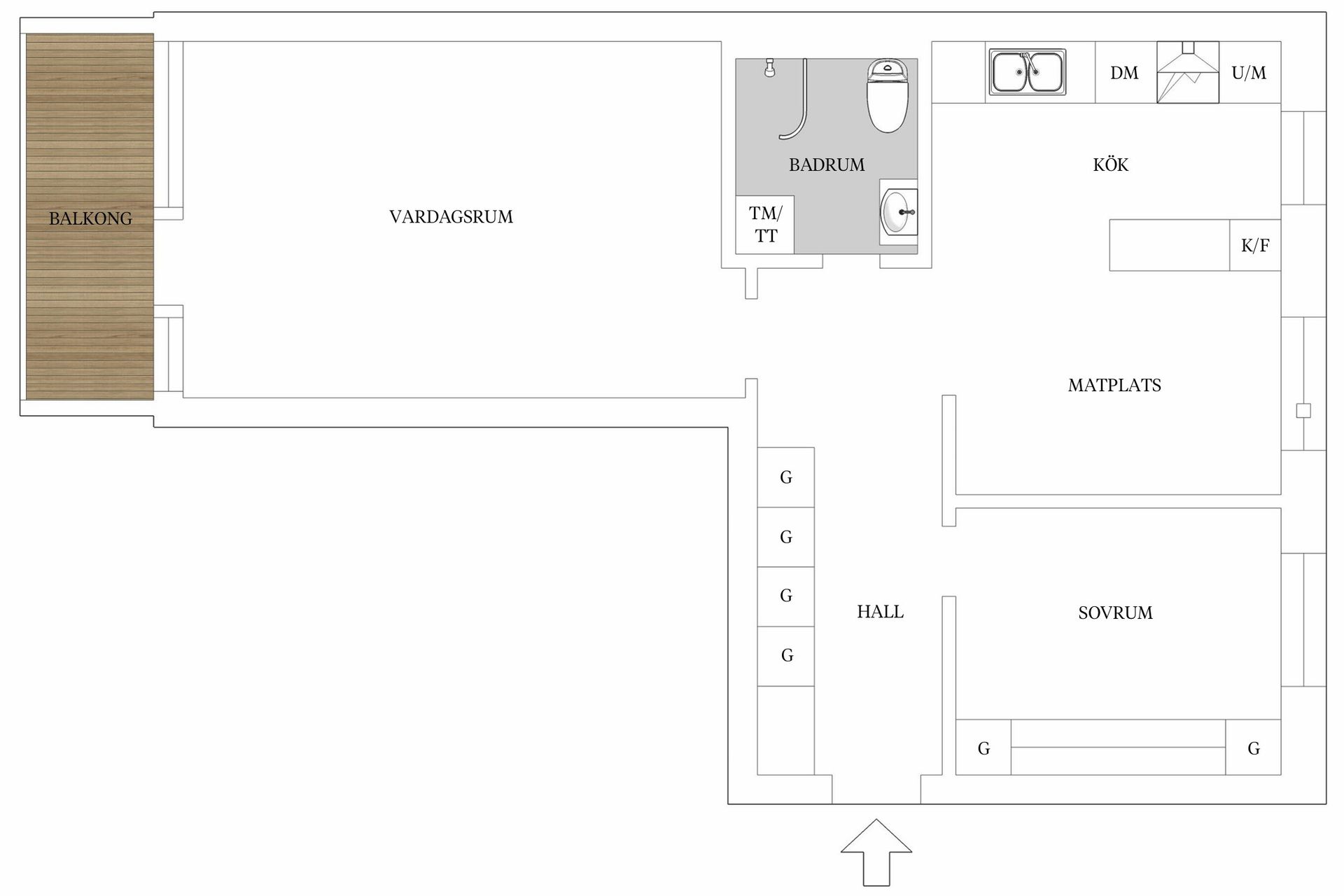 Bostadsrätt, Järnåkravägen 27B, Järnåkra, Lund