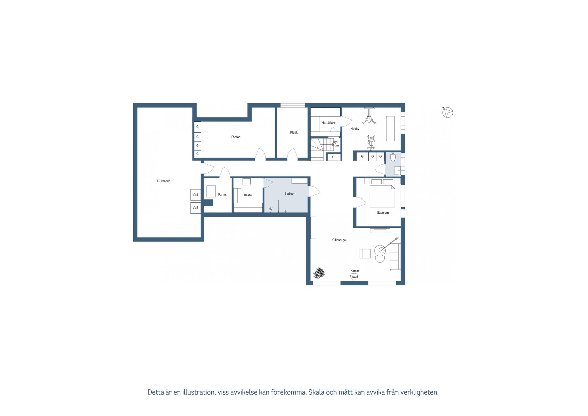 Villa, Kyrkvägen 6, Myckelbyn, Malung-Sälen